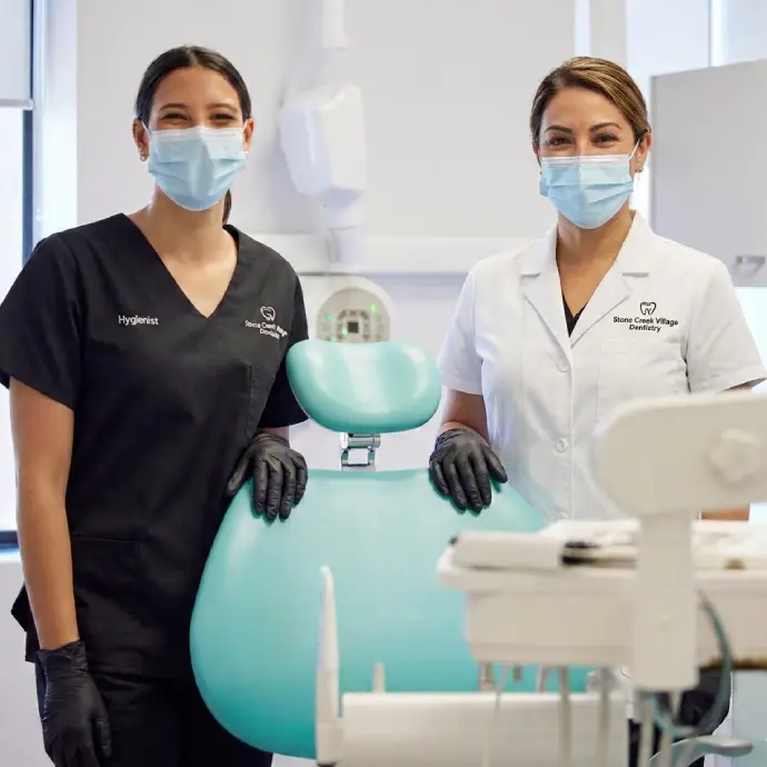 Happy patient with restored, healthy smile