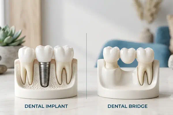 Dental Bridge vs Implant: The Complete Patient Guide to Choosing the Right Tooth Replacement